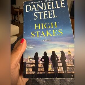 Danielle Steele Book High Stakes Paperback
